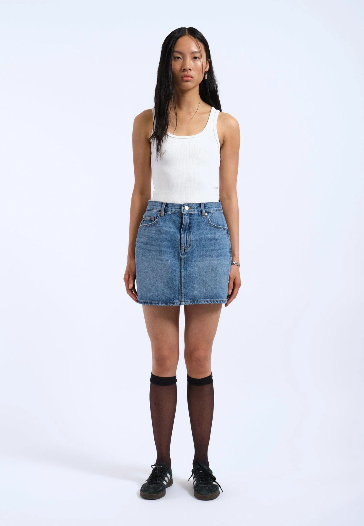 Minigonna Jeans Dr Denim Arch Skirt