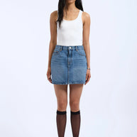 Minigonna Jeans Dr Denim Arch Skirt
