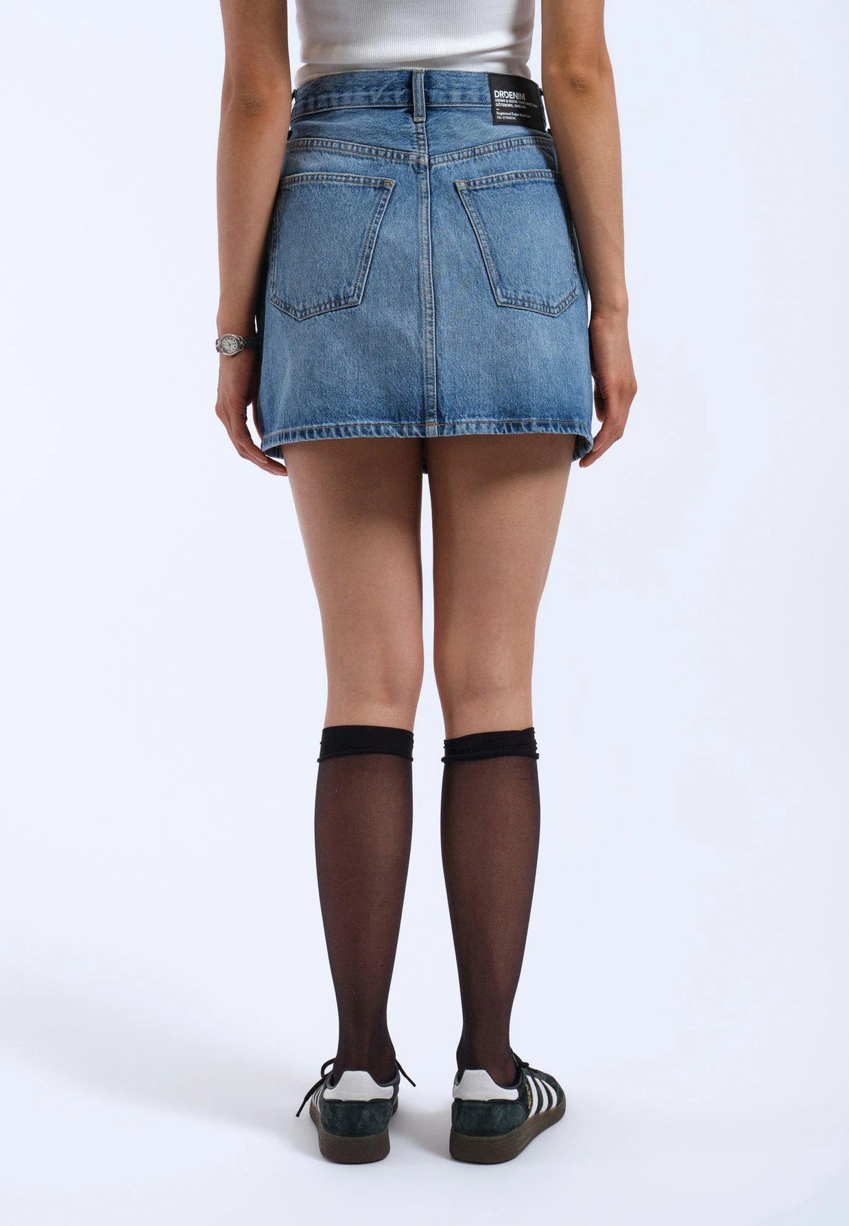 Minigonna Jeans Dr Denim Arch Skirt