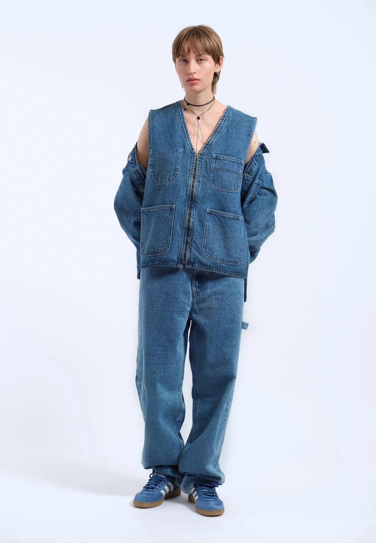 Smanicato Jeans Dr Denim Denver Worker Vest
