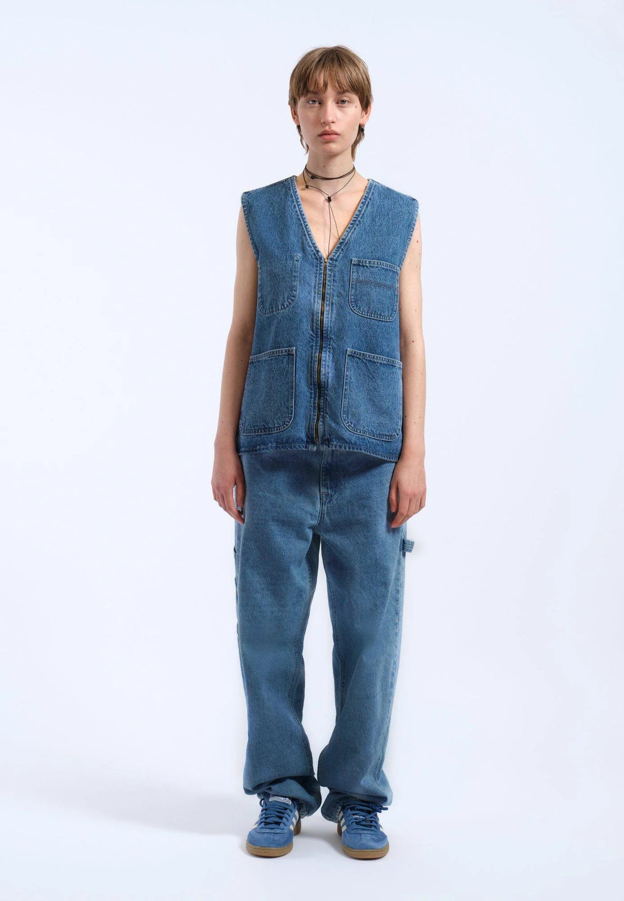 Smanicato Jeans Dr Denim Denver Worker Vest