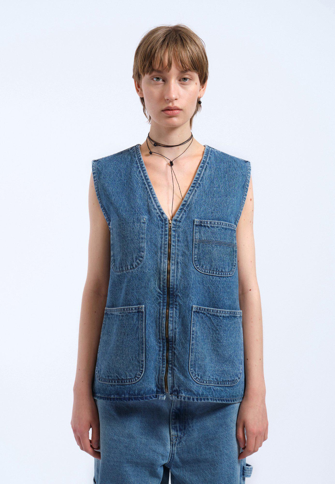 Smanicato Jeans Dr Denim Denver Worker Vest