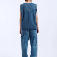 Smanicato Jeans Dr Denim Denver Worker Vest