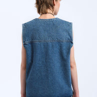 Smanicato Jeans Dr Denim Denver Worker Vest