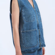 Smanicato Jeans Dr Denim Denver Worker Vest