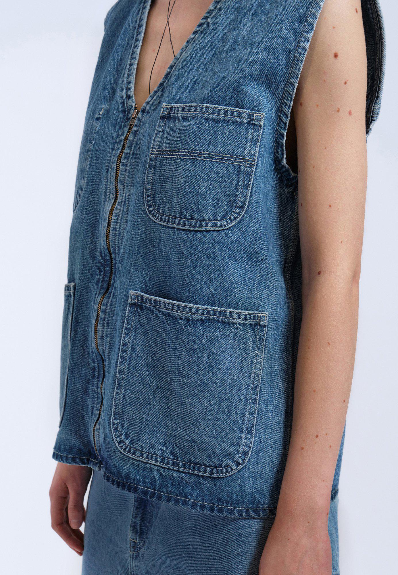 Smanicato Jeans Dr Denim Denver Worker Vest