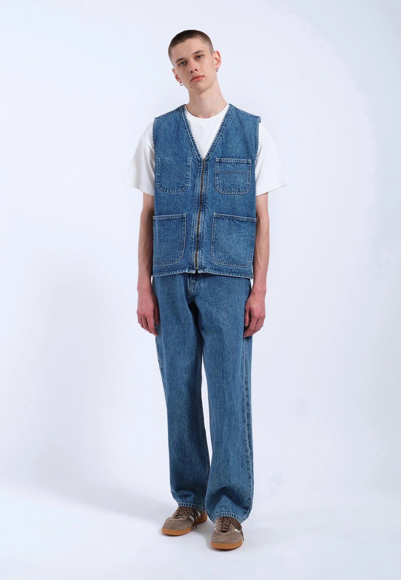 Smanicato Jeans Dr Denim Denver Worker Vest