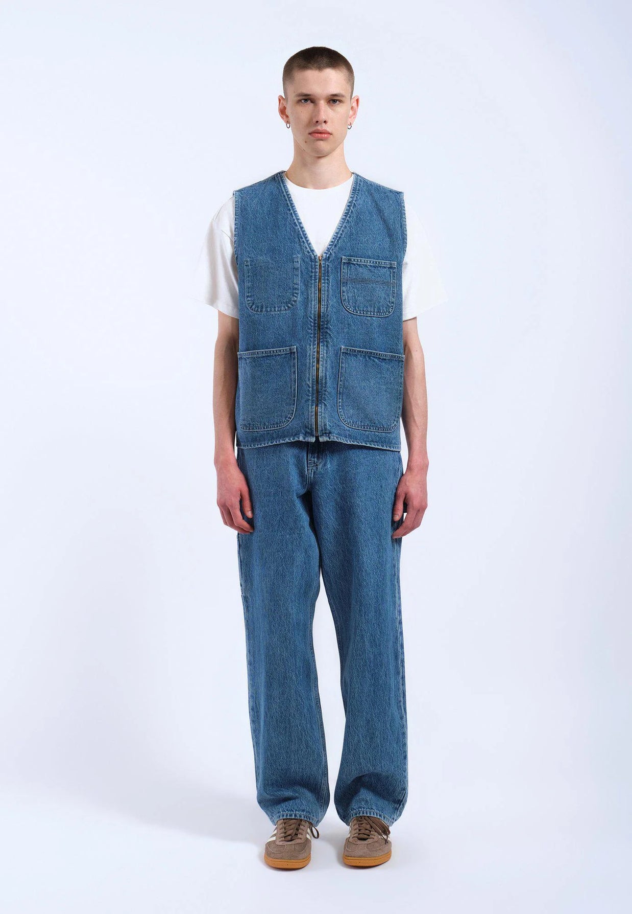Smanicato Jeans Dr Denim Denver Worker Vest