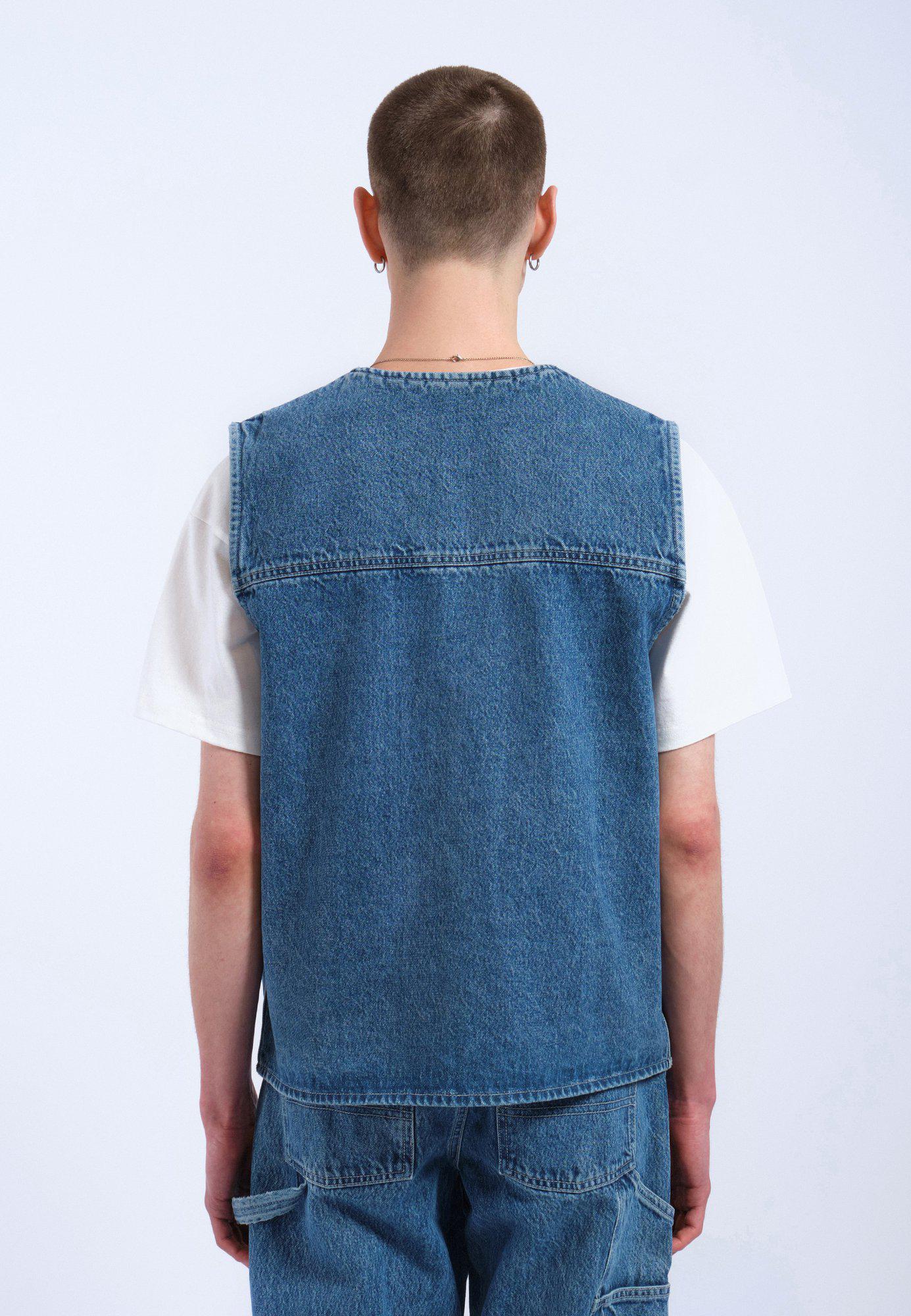 Smanicato Jeans Dr Denim Denver Worker Vest