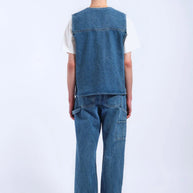 Smanicato Jeans Dr Denim Denver Worker Vest