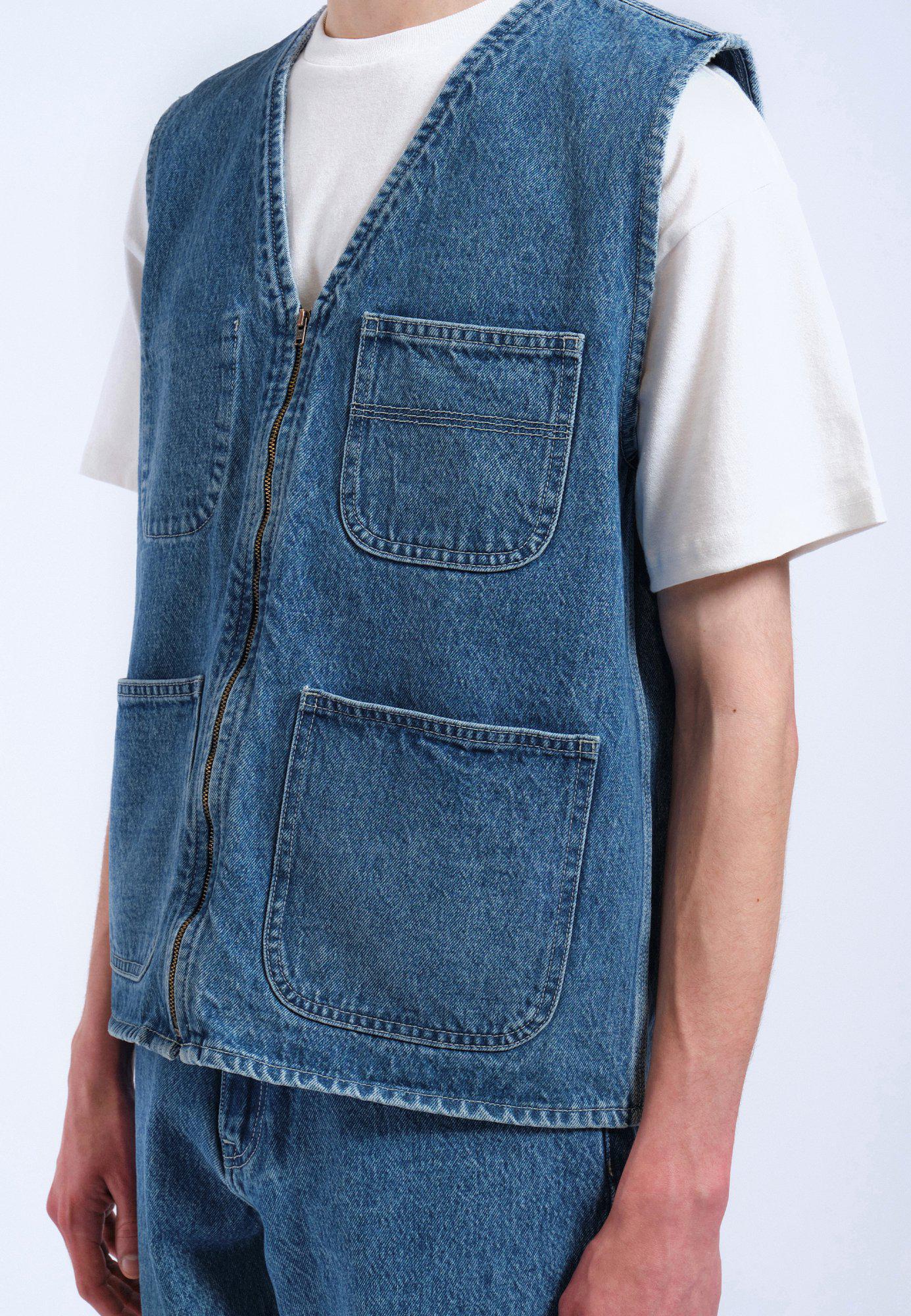 Smanicato Jeans Dr Denim Denver Worker Vest