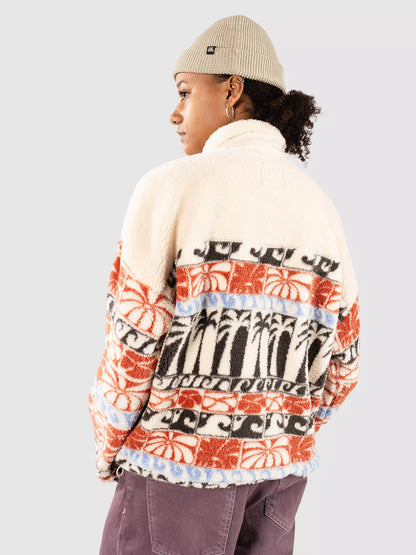 Pile Rip Curl Oceanic Zip Thru Polar Fleece