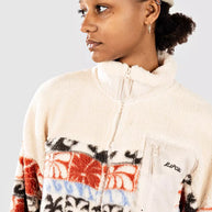 Pile Rip Curl Oceanic Zip Thru Polar Fleece