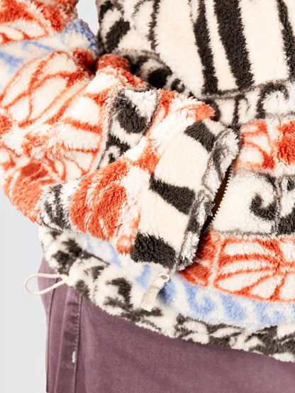 Pile Rip Curl Oceanic Zip Thru Polar Fleece