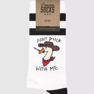 Calzini American Socks Don't Duck With Me