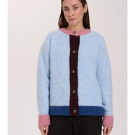 Cardigan 24 Colours con Dettagli a Contrasto