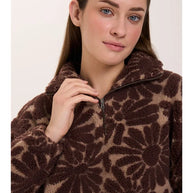 Felpa Sherpa Floreale 24 Colours