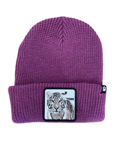 Carica l&#39;immagine nel visualizzatore di Gallery, Beanie Goorin Bros Violet Tiger