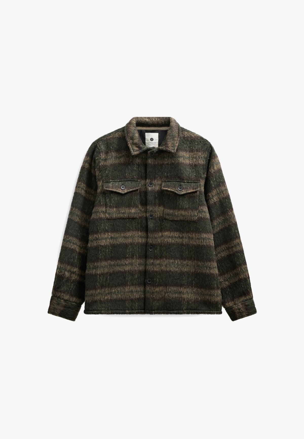 Camicia Flanella Anerkjendt Akoscar Heavy Twill Check Overshirt