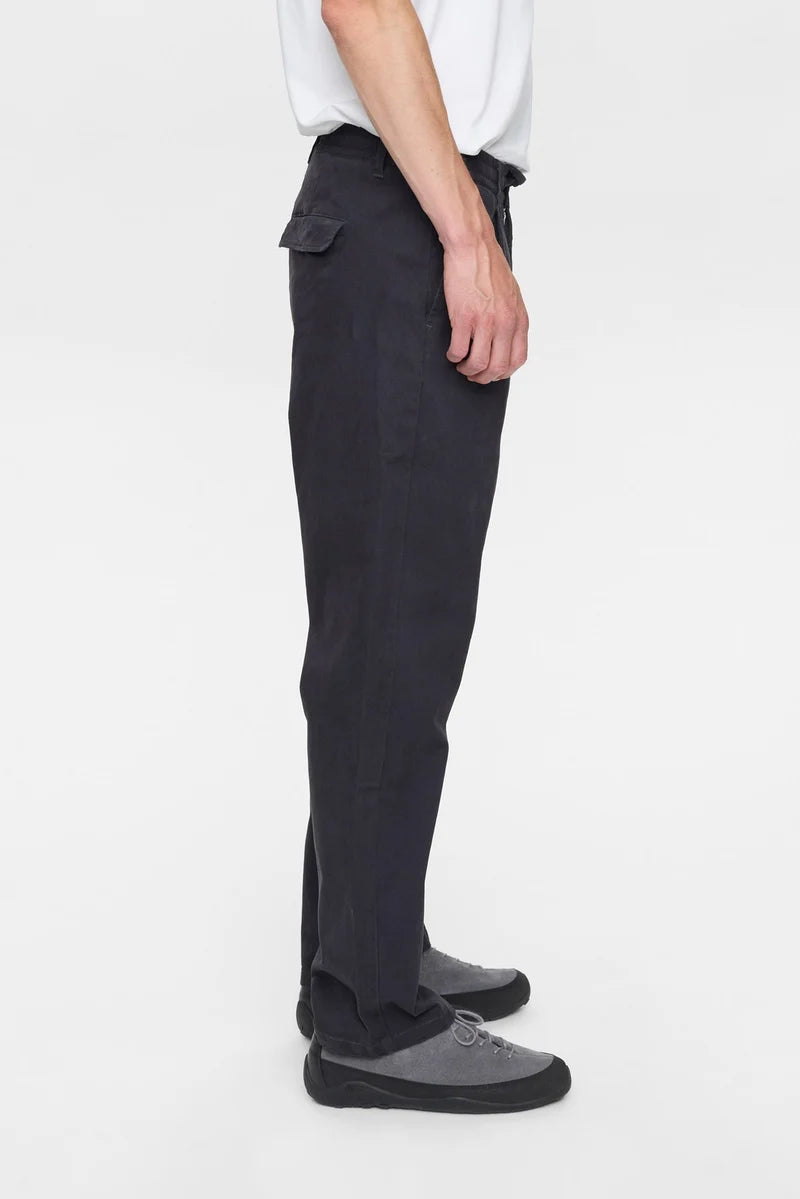 Pantaloni Anerkjendt Akjan Cotton Pleat Ela