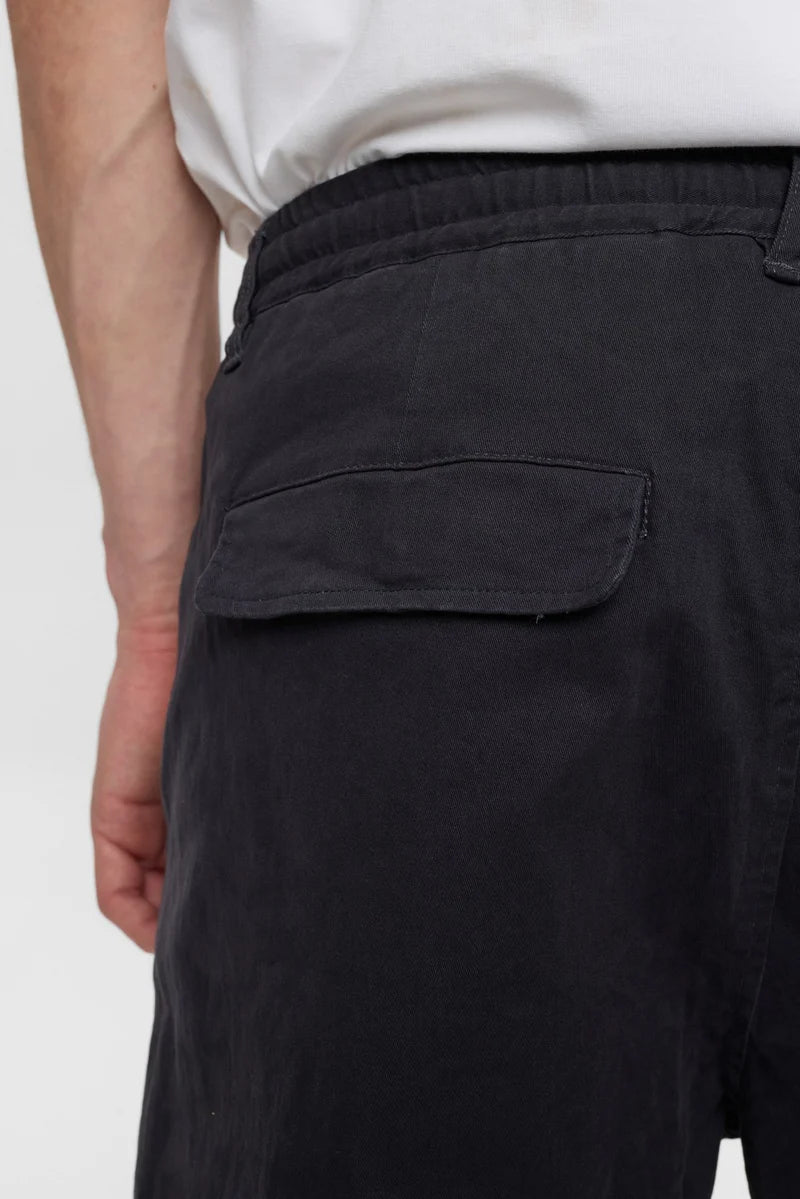 Pantaloni Anerkjendt Akjan Cotton Pleat Ela