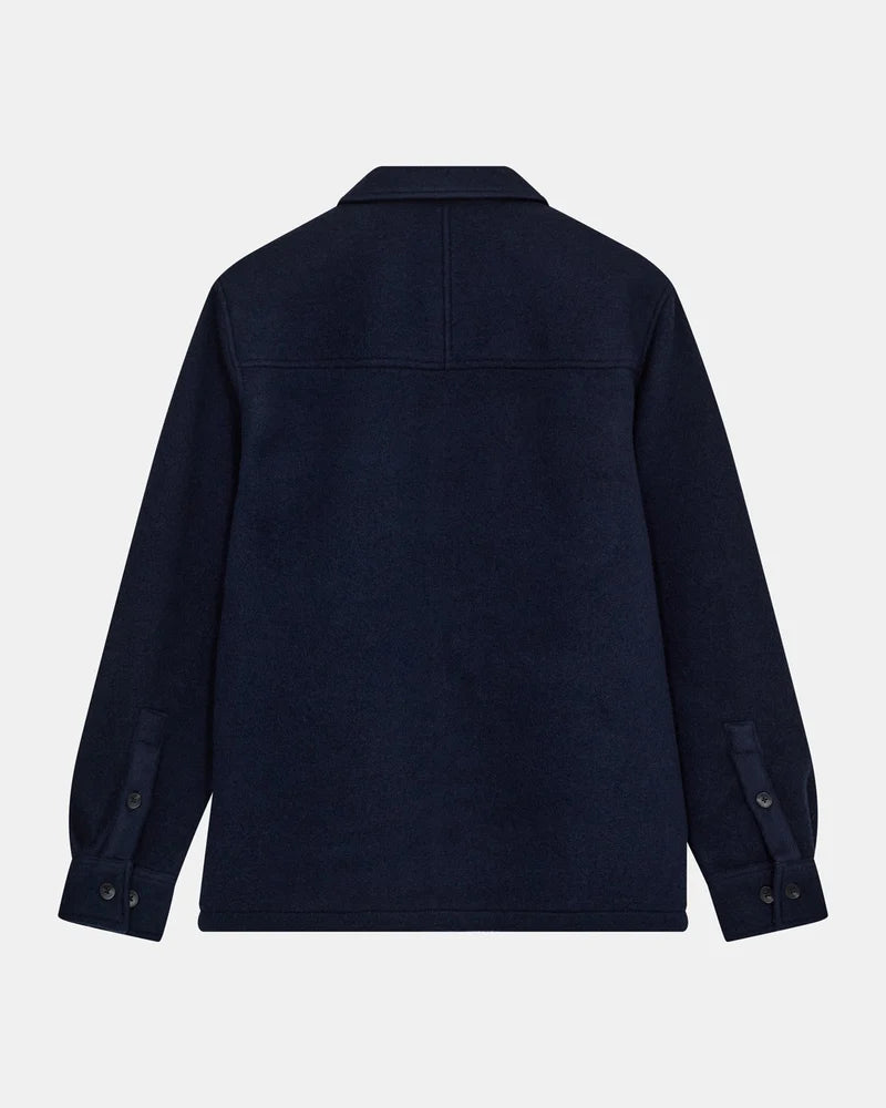 Camicia Lana Cotta Anerkjendt Akoscar Boiled Wool Overshirt