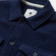 Camicia Lana Cotta Anerkjendt Akoscar Boiled Wool Overshirt