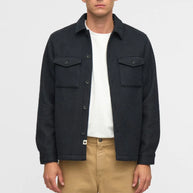 Camicia Lana Cotta Anerkjendt Akoscar Boiled Wool Overshirt