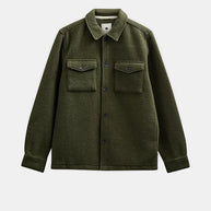 Camicia Lana Cotta Anerkjendt Akoscar Boiled Wool Overshirt
