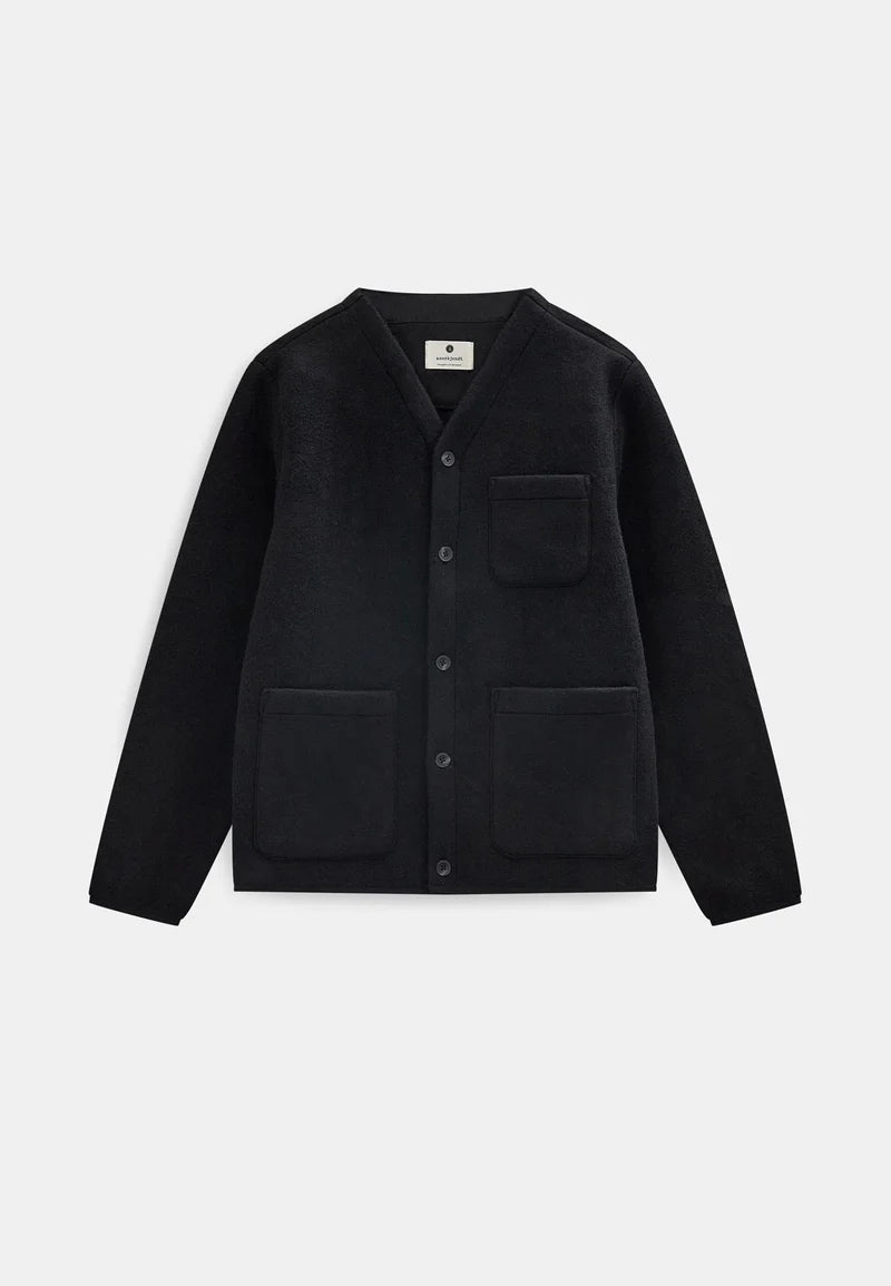 Cardigan Anerkjendt Aksigurd Boiled Wool Overshirt