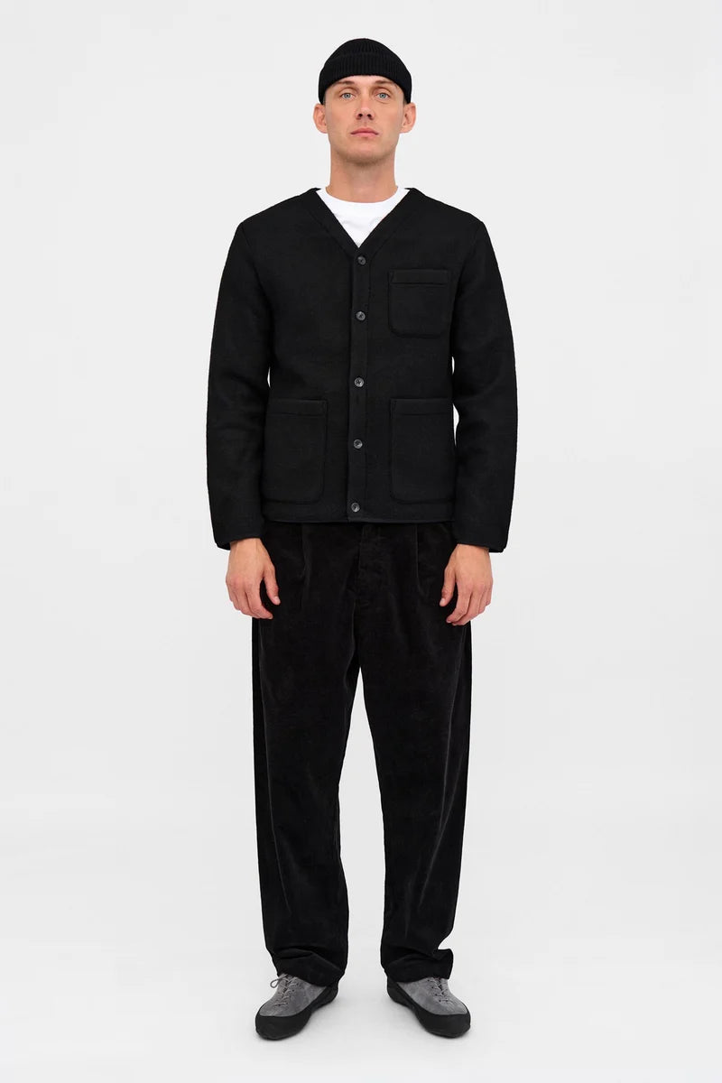 Cardigan Anerkjendt Aksigurd Boiled Wool Overshirt
