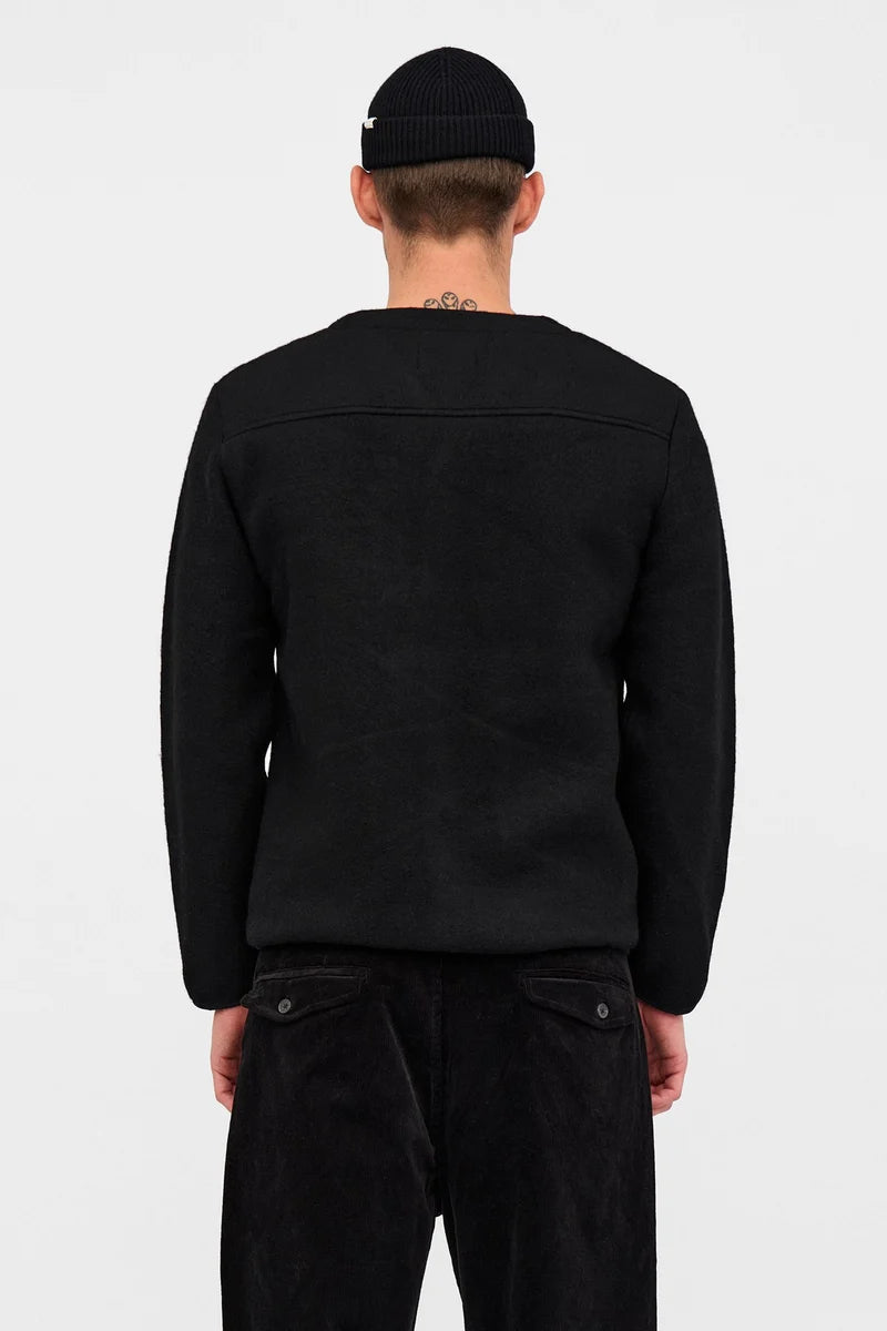 Cardigan Anerkjendt Aksigurd Boiled Wool Overshirt