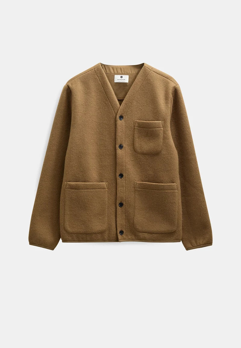 Cardigan Anerkjendt Aksigurd Boiled Wool Overshirt
