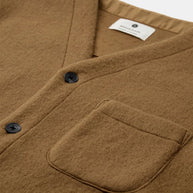 Cardigan Anerkjendt Aksigurd Boiled Wool Overshirt