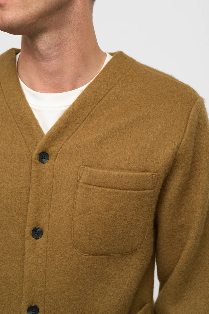 Cardigan Anerkjendt Aksigurd Boiled Wool Overshirt