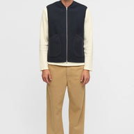 Gilet Uomo Anerkjendt Akrobin Boiled Wool