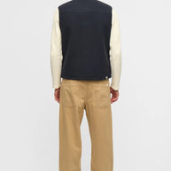 Gilet Uomo Anerkjendt Akrobin Boiled Wool
