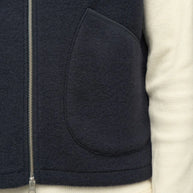 Gilet Uomo Anerkjendt Akrobin Boiled Wool
