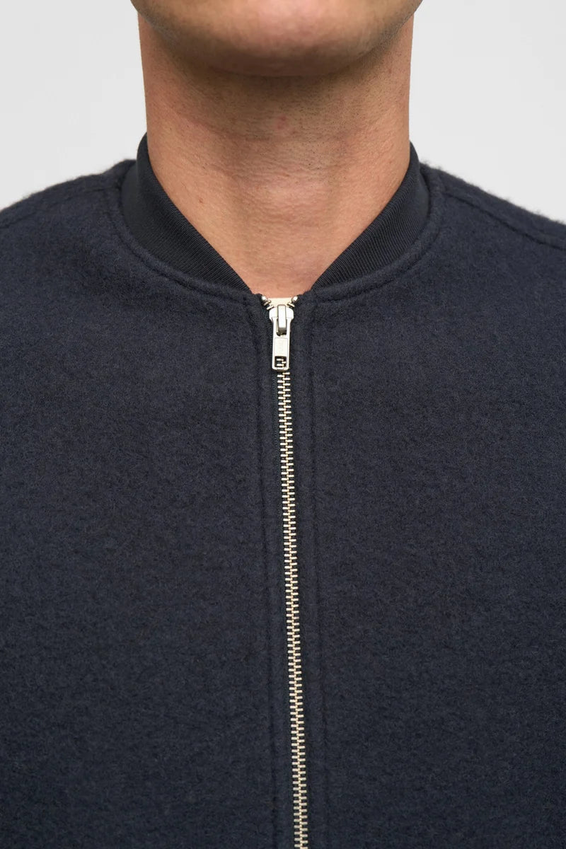 Gilet Uomo Anerkjendt Akrobin Boiled Wool