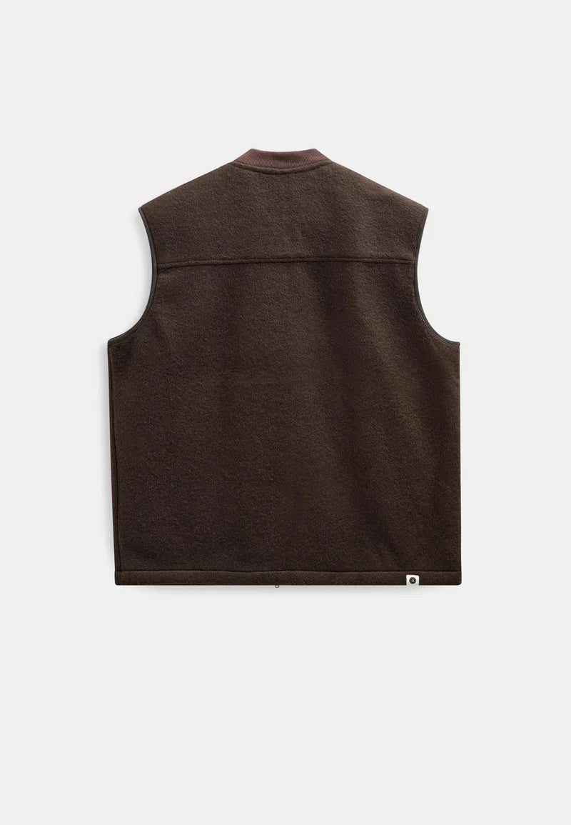 Gilet Uomo Anerkjendt Akrobin Boiled Wool