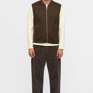 Gilet Uomo Anerkjendt Akrobin Boiled Wool