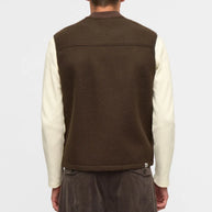 Gilet Uomo Anerkjendt Akrobin Boiled Wool