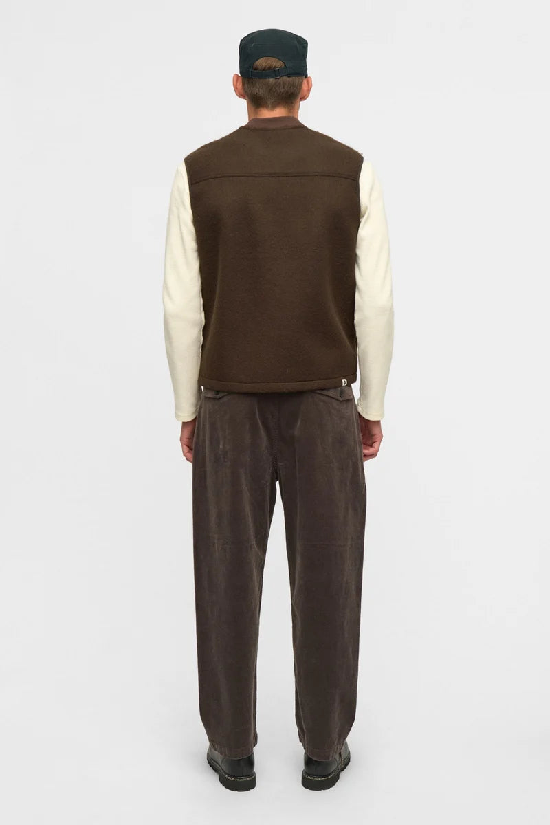 Gilet Uomo Anerkjendt Akrobin Boiled Wool