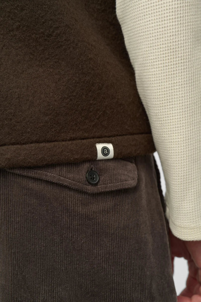 Gilet Uomo Anerkjendt Akrobin Boiled Wool