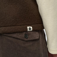 Gilet Uomo Anerkjendt Akrobin Boiled Wool