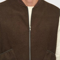 Gilet Uomo Anerkjendt Akrobin Boiled Wool