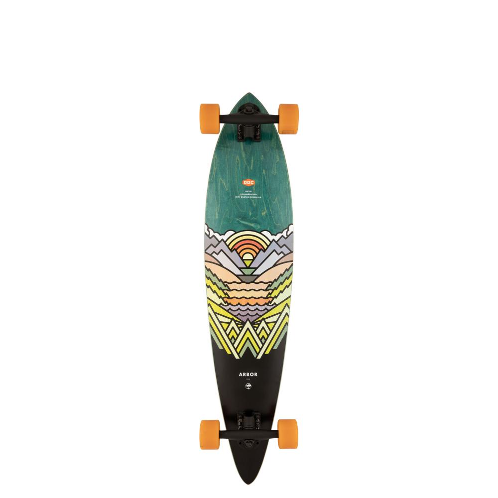 Longboard Arbor Groundswell Artist Fish