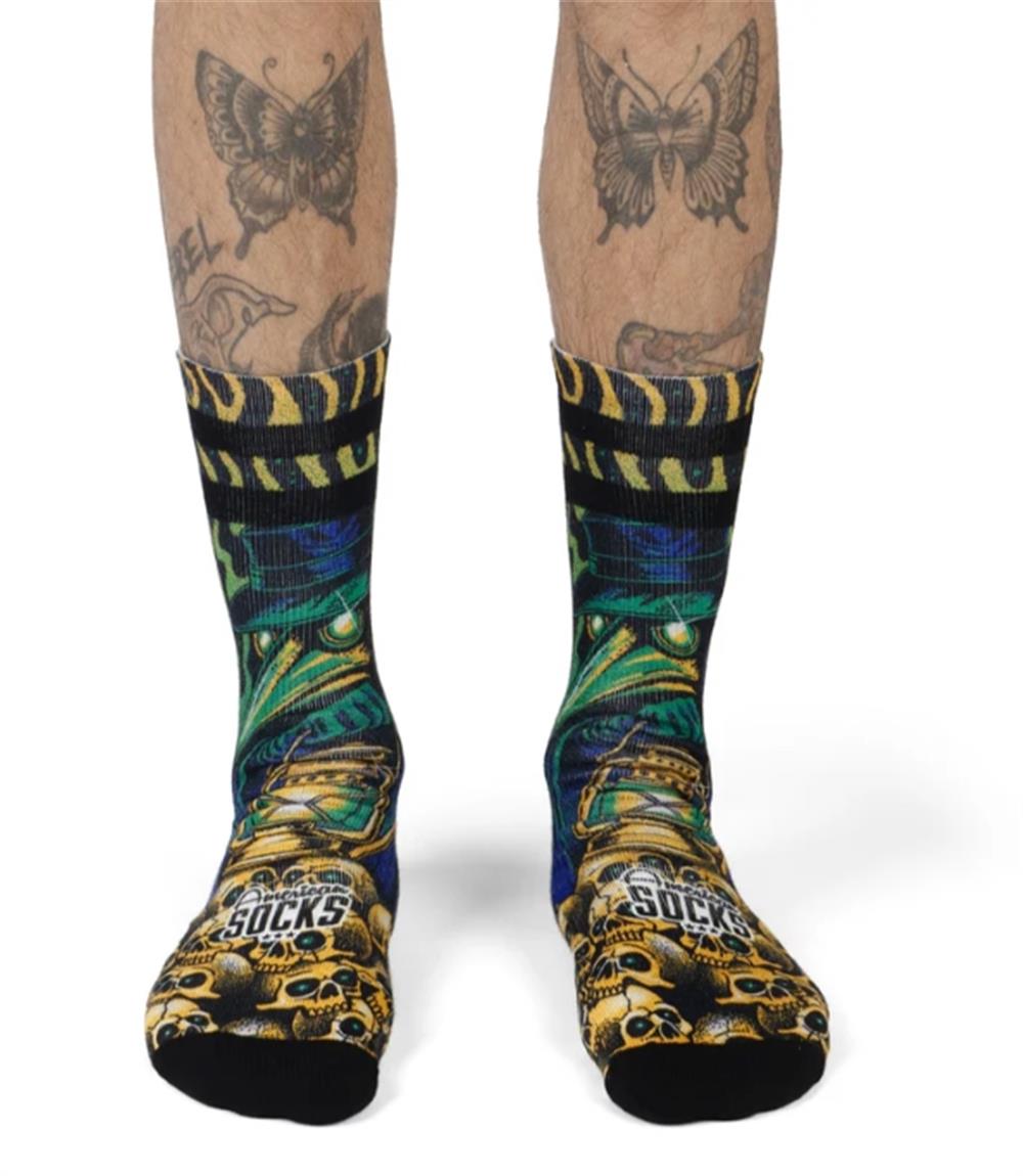 Calzini American Socks Black Plague