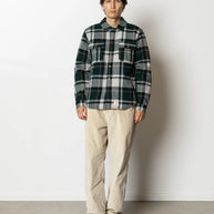 Camicia Flanella Imbottita Fat Moose Asger Overshirt