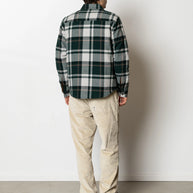 Camicia Flanella Imbottita Fat Moose Asger Overshirt